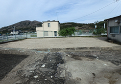 浄水場撤去工事施工後